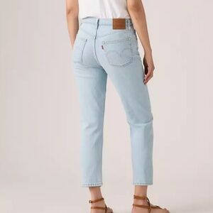 Levi's 501 Original Cropped Women’s  Light Wash Jeans Size 25